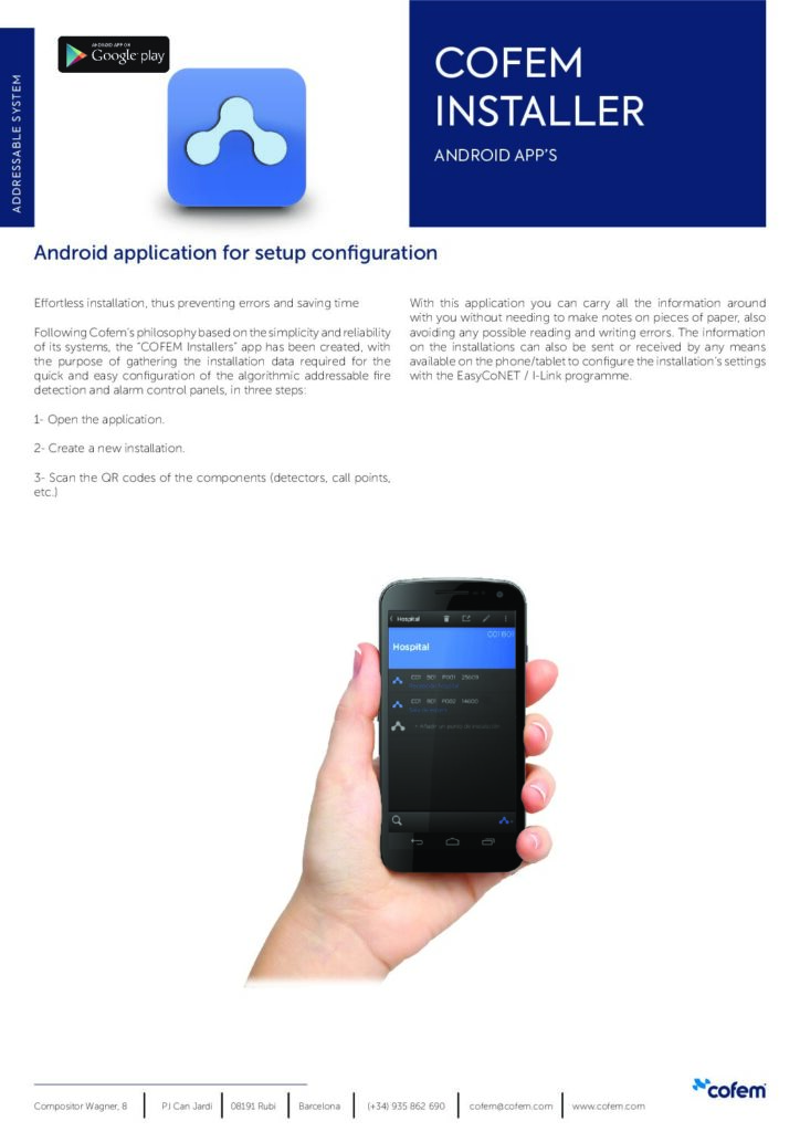 thumbnail of INSTALLER_DATASHEET